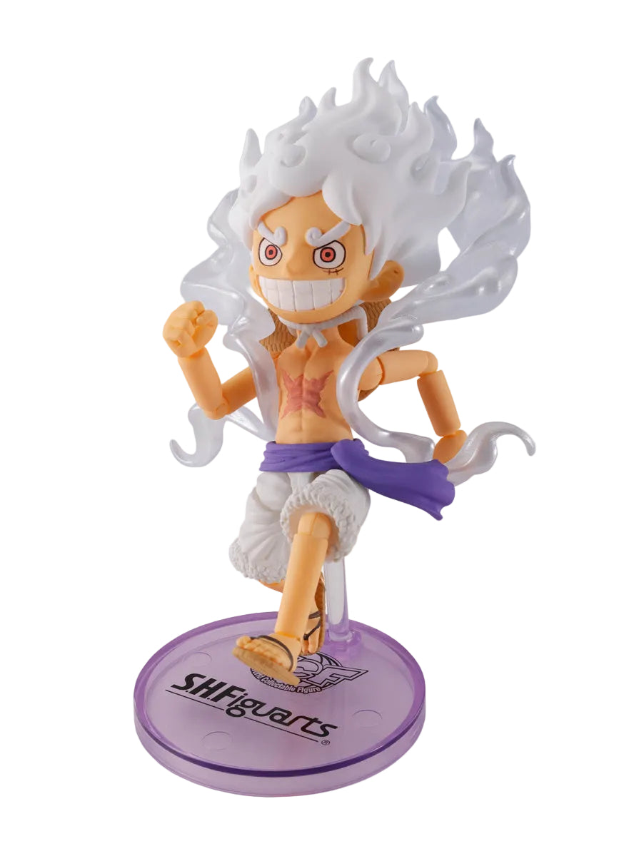 Diorama Monkey D. Luffy Gear 5 WCF Premium Special x Luffy Gear 5 S.H.Figuarts Bandai Action Figure