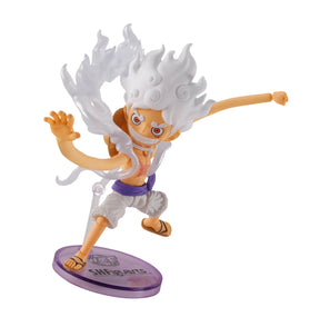 Diorama Monkey D. Luffy Gear 5 WCF Premium Special x Luffy Gear 5 S.H.Figuarts Bandai Action Figure