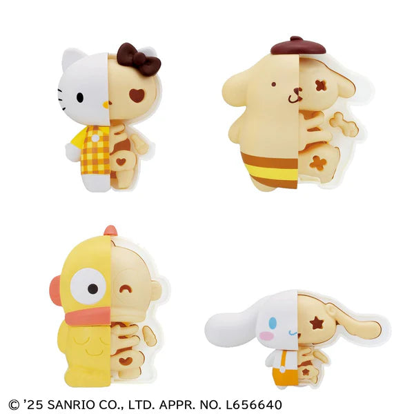 Personagens Sanrio Kaitai Puzzle FANTASY Honey Candy Megahouse Action Figure