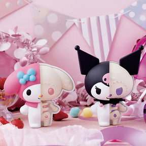 My Melody & Kuromi Kaitai Puzzle FANTASY Soft Vinyl Collection Megahouse Action Figure Set
